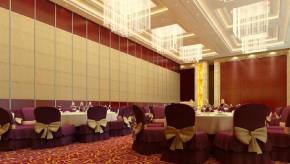 节能降耗从宴会厅建设做起，酒店移动隔断墙提升了餐饮空间的使用效率