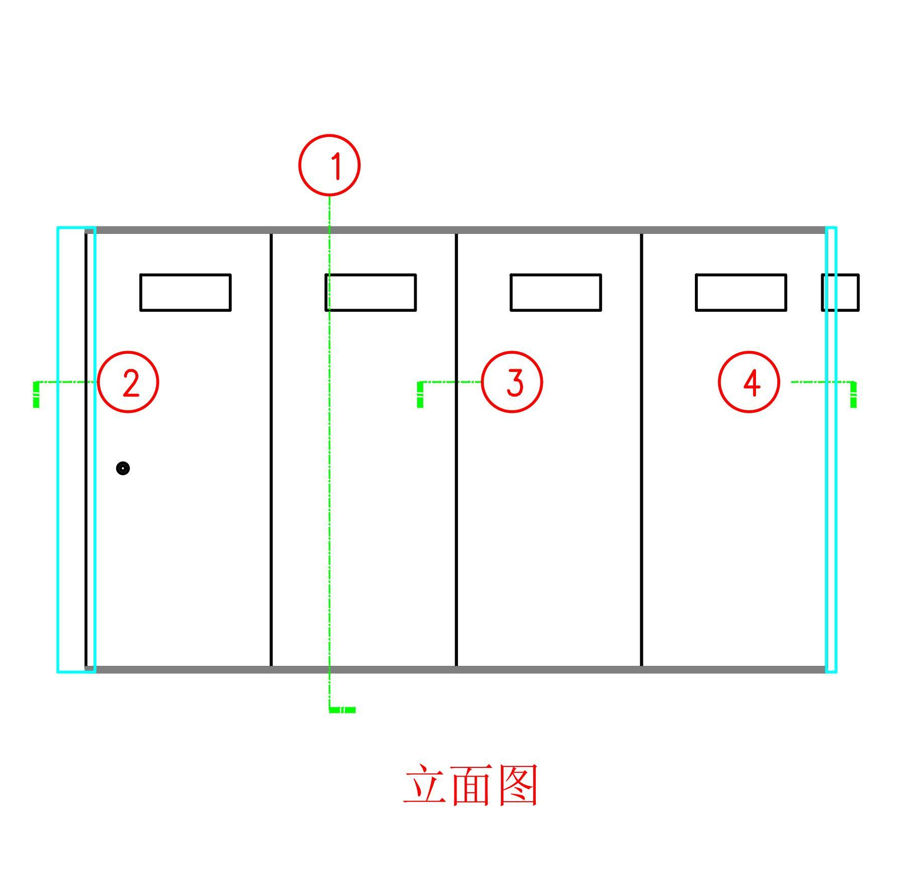 德系75型双层玻璃活动隔断